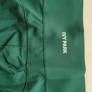 Adidas Ivy Park Green Sheer Leggings
